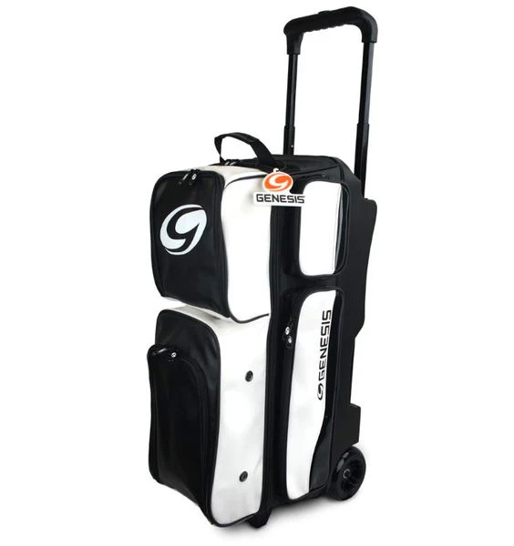 Genesis Carbon Triple Roller White/Black 4 Genesis Carbon Triple Roller White/Black - Image 2