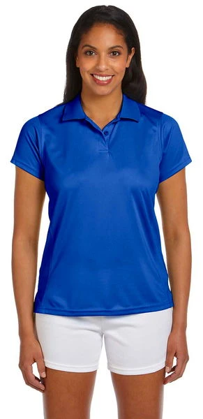 Harriton Womens 4 Oz Polytech Polo Royal 3 Harriton Womens 4 Oz Polytech Polo Royal