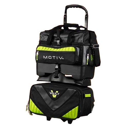 Motiv Vault 4 Ball Roller Grey/Lime 3 Motiv Vault 4 Ball Roller Grey/Lime