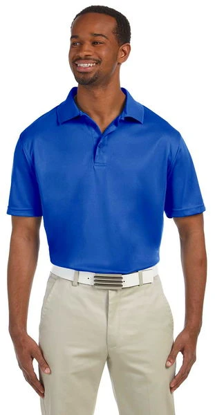 Harriton Mens 4 Oz Polytech Polo Royal 3 Harriton Mens 4 Oz Polytech Polo Royal