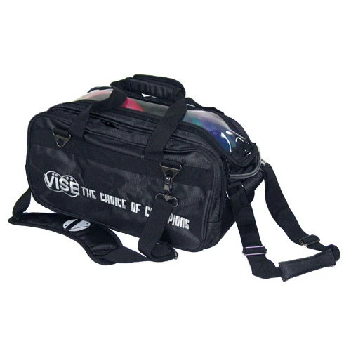 VISE 2 Ball "Clear Top" Tote Roller Black 3 VISE 2 Ball "Clear Top" Tote Roller Black
