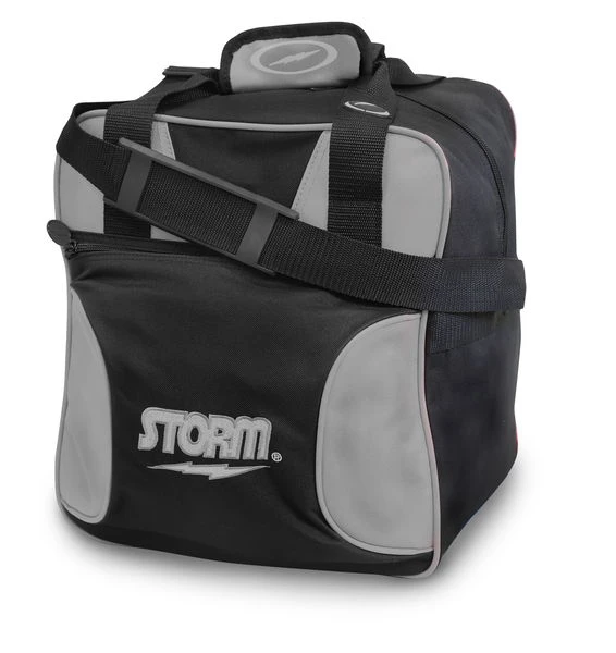 Storm Solo Single Tote Black/Silver 3 Storm Solo Single Tote Black/Silver