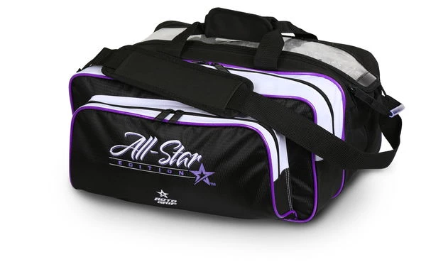 Roto Grip All-Star 2 Ball Carryall Tote Purple 3 Roto Grip All-Star 2 Ball Carryall Tote Purple