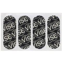 Vise Pre Cut Logo Tape 1" Black