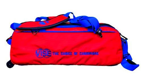 Vise 3 Ball Clear Top Roller/Tote Red/Blue 3 Vise 3 Ball Clear Top Roller/Tote Red/Blue