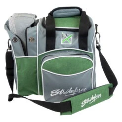 KR Strikeforce Flexx Single Tote Grey/Green -Bowling Equipment Shop 3ff83c90 50e9 4446 a121 f5c4e08922ff