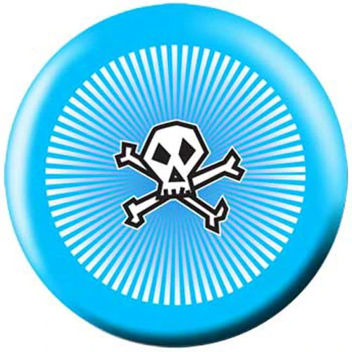 OnTheBallBowling Baby Blue Punk Skull 3 OnTheBallBowling Baby Blue Punk Skull