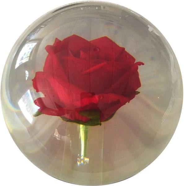 KR Strikeforce Clear Red Rose Ball 3 KR Strikeforce Clear Red Rose Ball