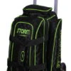 Storm Rolling Thunder 2 Ball Roller Checkered Black/Lime -Bowling Equipment Shop 4894a479 b24f 4822 b64f c852a52ba00e