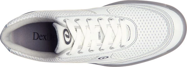 Dexter Mens Turbo Pro White/Grey Wide Width 3 Dexter Mens Turbo Pro White/Grey Wide Width