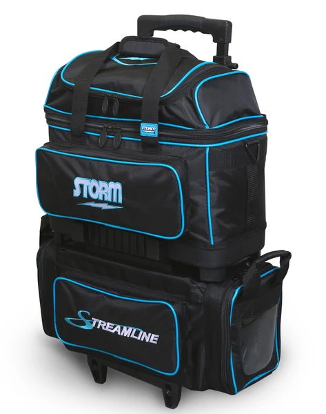 Storm Streamline 4 Ball Roller Black/Blue 3 Storm Streamline 4 Ball Roller Black/Blue