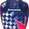 Brunswick Spark Single Tote Checkered Flag -Bowling Equipment Shop 562d3519 4eea 484e 9369 75676508af43