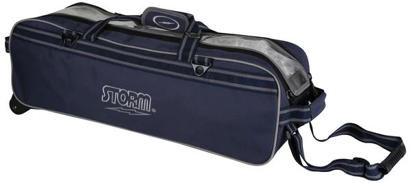 Storm 3 Ball Tournament Travel Roller/Tote Navy 3 Storm 3 Ball Tournament Travel Roller/Tote Navy