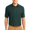 Port Authority Mens Silk Touch Polo Shirt Dark Green -Bowling Equipment Shop 63f66638 809f 41ac 9350 5a30526b6ec7