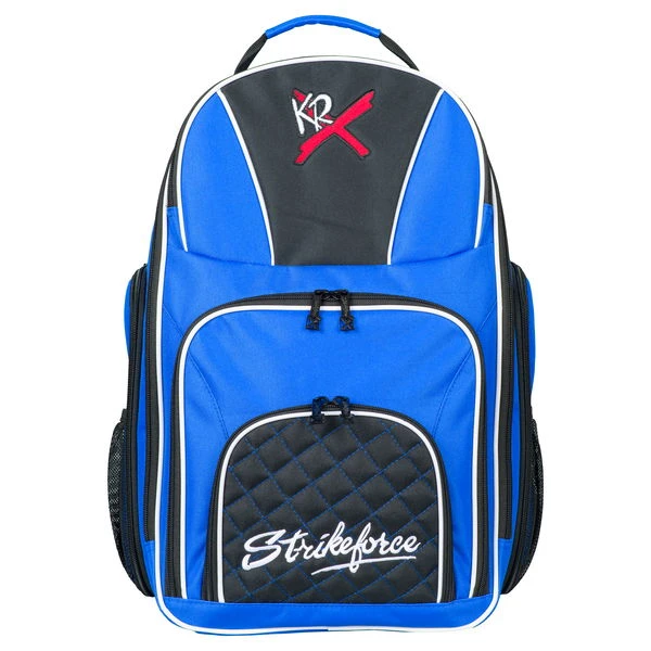 KR Strikeforce Royal Flush Backpack Black/Royal 4 KR Strikeforce Royal Flush Backpack Black/Royal - Image 2