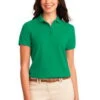 Port Authority Womens Silk Touch Polo Shirt Kelly Green -Bowling Equipment Shop 751a0a78 f68e 47d3 b837 df1afb30ca1b