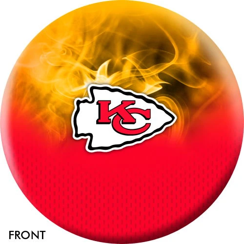 KR Strikeforce NFL On Fire Kansas City Chiefs Ball 3 KR Strikeforce NFL On Fire Kansas City Chiefs Ball