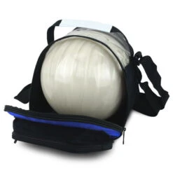 Tenth Frame Deluxe Add-On Bag Black/Blue -Bowling Equipment Shop 80220b7e 60f9 4c7e 81c2 4c09fc3cc697