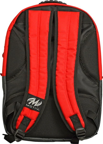 Motiv Intrepid Backpack Fire Red 5 Motiv Intrepid Backpack Fire Red - Image 3