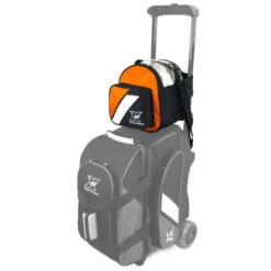 Tenth Frame Deluxe Add-On Bag Black/Orange -Bowling Equipment Shop 8cd15905 1d5a 478f bc6f babb2bc28cf3