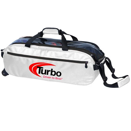 Turbo Pursuit Slim Triple Tote White 3 Turbo Pursuit Slim Triple Tote White