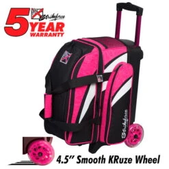 KR Strikeforce Cruiser Double Roller Pink -Bowling Equipment Shop a7a1cd96 604f 4d18 b7d2 e5f252e4f516