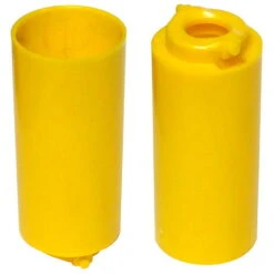 Turbo Switch Grip Empty Inner Sleeve Yellow 1 1/4"