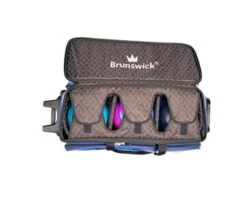Brunswick Quest Triple Roller Blue -Bowling Equipment Shop b36efc4e a109 43fd bf01 1edb709109c9