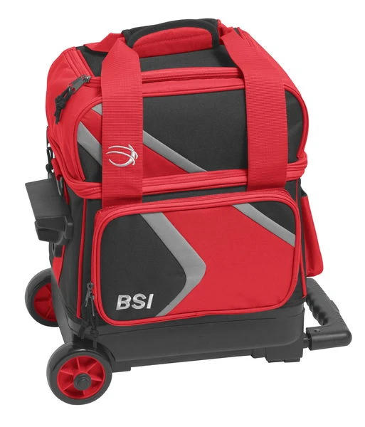 BSI Dash Single Roller Black/Red 3 BSI Dash Single Roller Black/Red