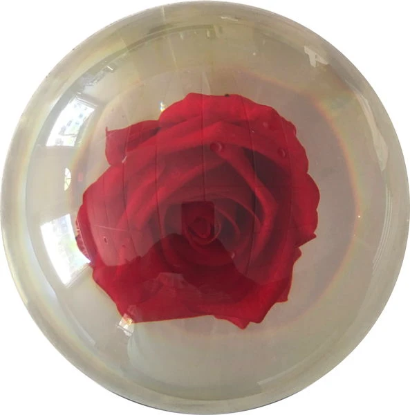 KR Strikeforce Clear Red Rose Ball 5 KR Strikeforce Clear Red Rose Ball - Image 3