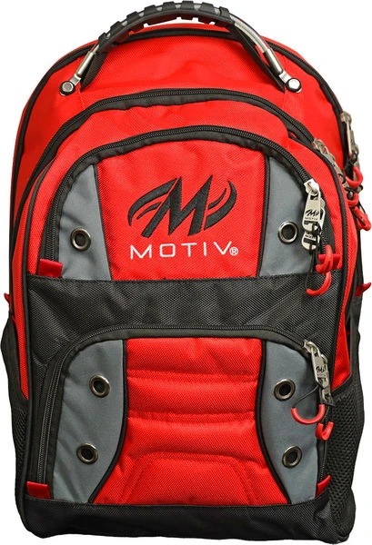 Motiv Intrepid Backpack Fire Red 4 Motiv Intrepid Backpack Fire Red - Image 2