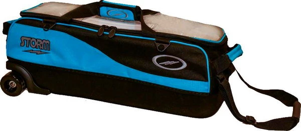 Storm 3 Ball Travel Tote Pro Blue/Black 3 Storm 3 Ball Travel Tote Pro Blue/Black