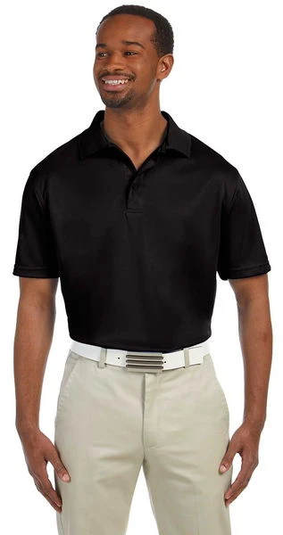 Harriton Mens 4 Oz Polytech Polo Black 3 Harriton Mens 4 Oz Polytech Polo Black