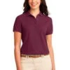 Port Authority Womens Silk Touch Polo Shirt Burgundy -Bowling Equipment Shop e3ee4523 2e53 4f42 a1b0 44ccbdd497fd