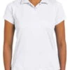 Harriton Womens 4 Oz Polytech Polo White -Bowling Equipment Shop efd7ea4a 4d15 445d a789 e89ede49677f