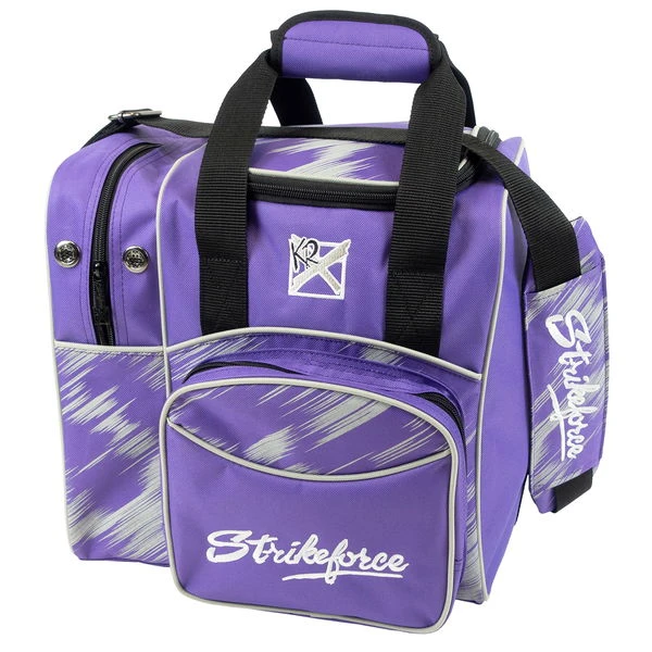 KR Strikeforce Flexx Single Tote Purple/Silver Scratch 3 KR Strikeforce Flexx Single Tote Purple/Silver Scratch