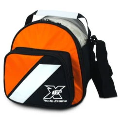 Tenth Frame Deluxe Add-On Bag Black/Orange -Bowling Equipment Shop f645405d 6846 4344 a54c 7a6cb5aac454